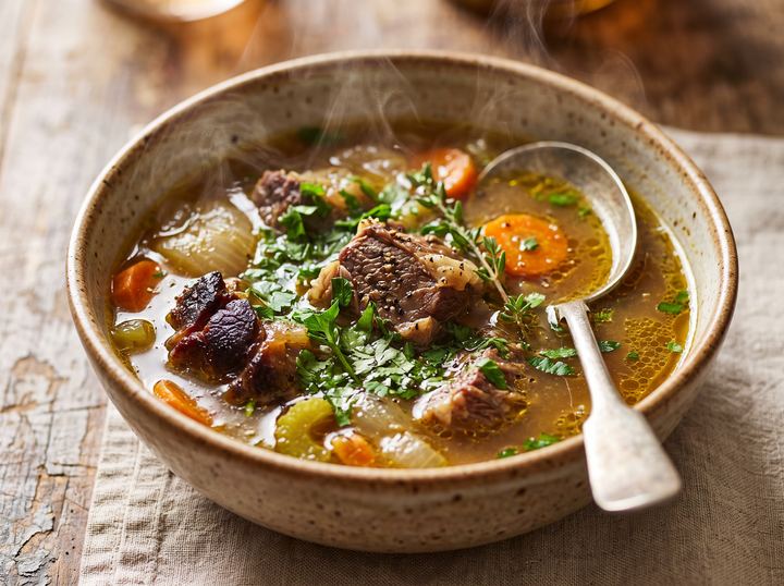Lebanese Beef Broth Soup