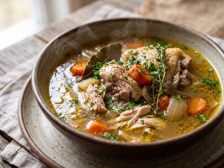 Lebanese Chicken Broth