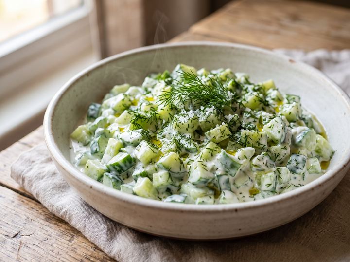 Lebanese Cucumber Salad 2