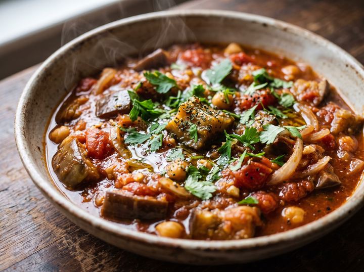 Lebanese Eggplant Stew