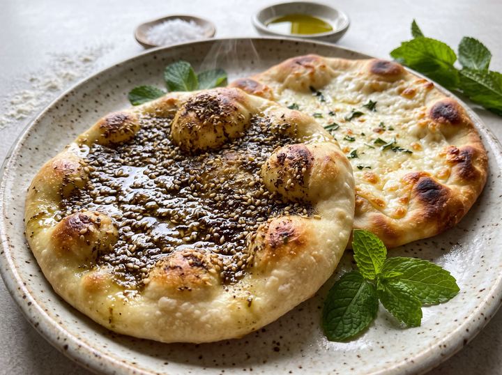 Lebanese Griddle Bread 2