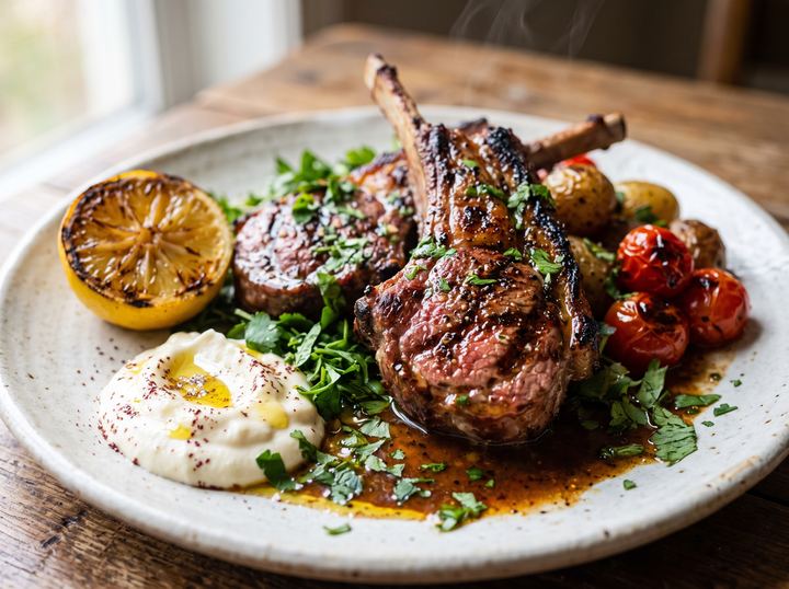 Lebanese Lamb Chops 2