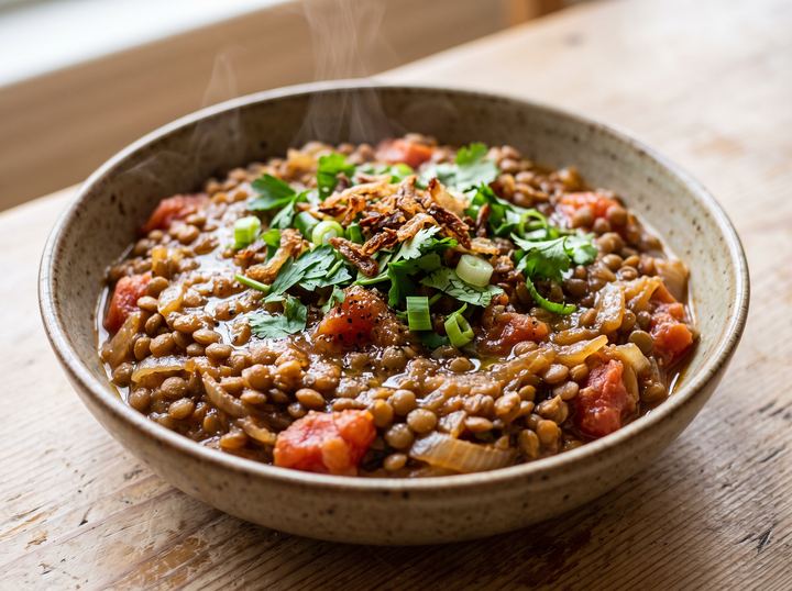 Lebanese Lentil Bowl 2