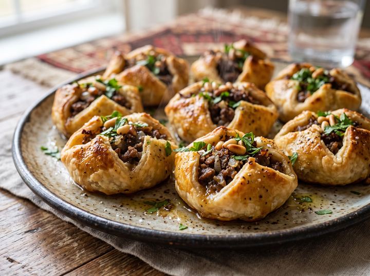 Lebanese Meat Pastry Bites