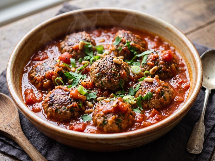 Lebanese Meatball Pot 3