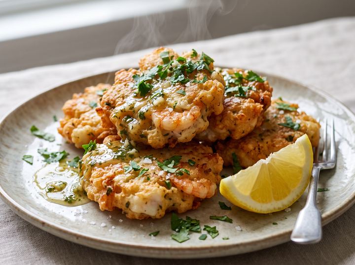 Lebanese Seafood Fritters