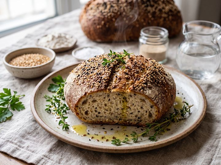 Lebanese Seed Loaf