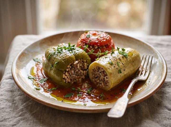 Lebanese Stuffed Vegetables 2
