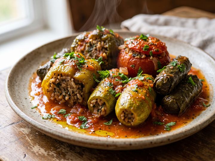 Lebanese Stuffed Vegetables 3