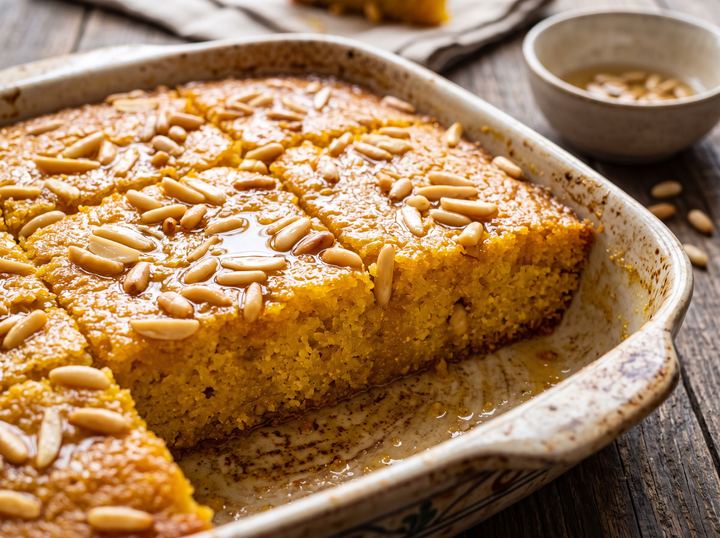 Lebanese Sweet Syrup Cake 2