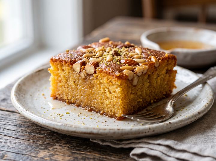 Lebanese Syrup Cake 2