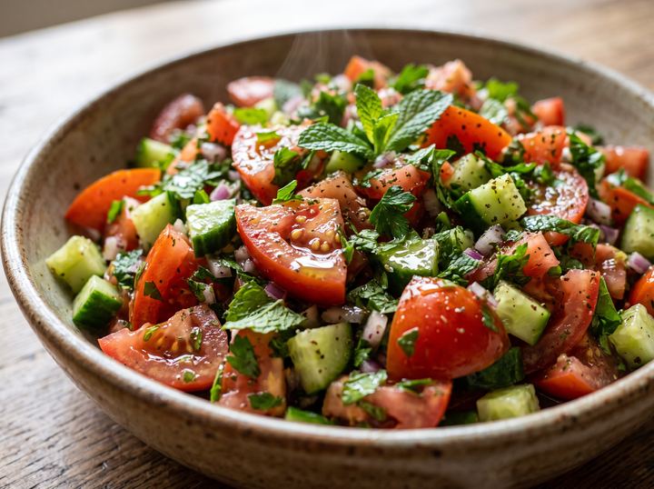 Lebanese Tomato Salad 2