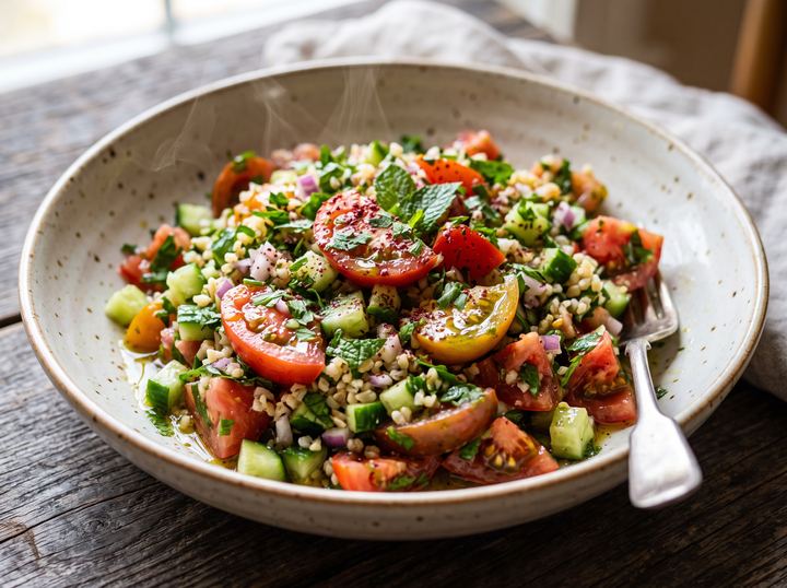 Lebanese Tomato Salad 3