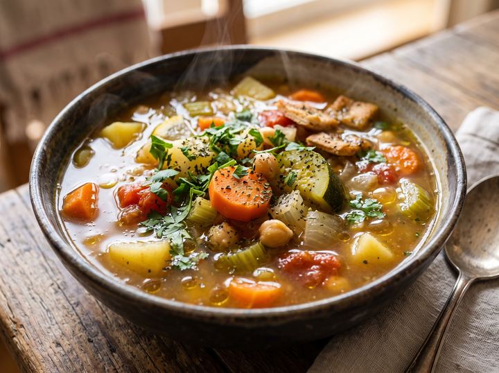 Lebanese Vegetable Soup 2