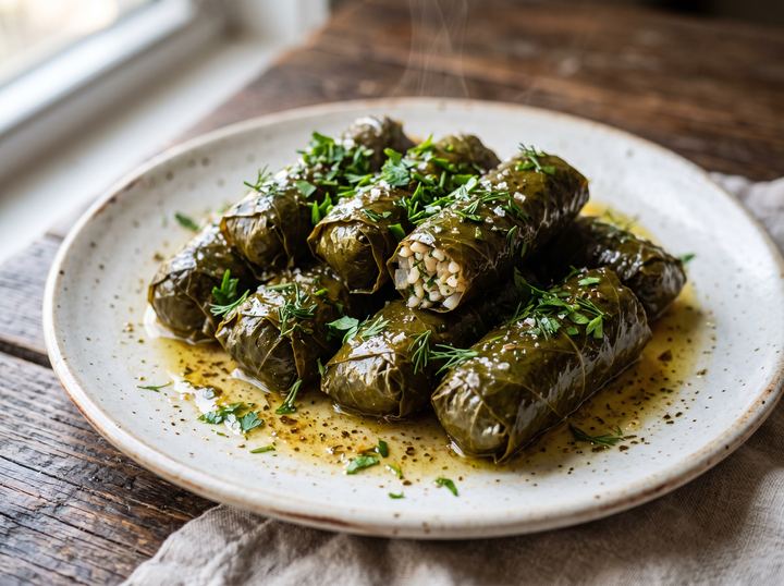 Stuffed Grape Leaves