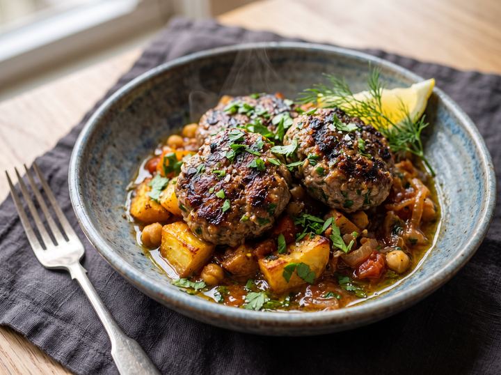 Kefta with Herbs