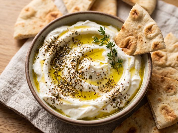 Labneh with Olive Oil & Za’atar