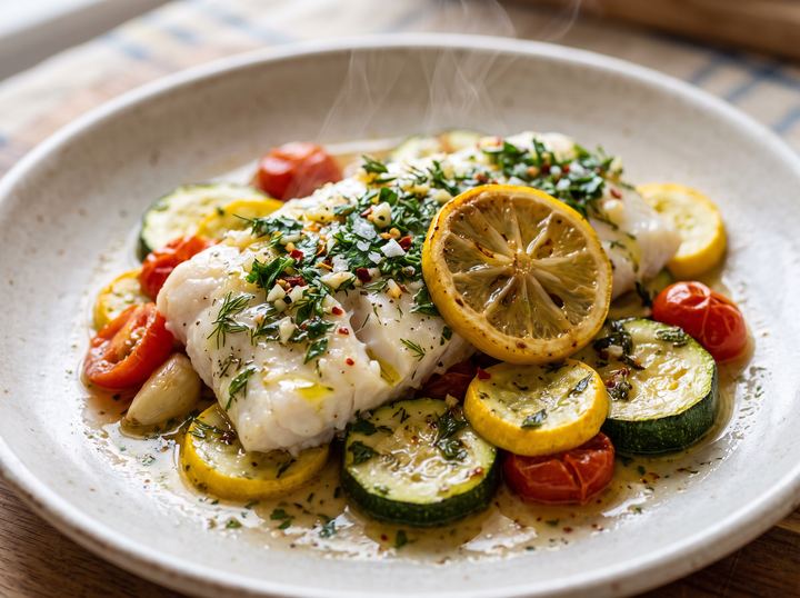 Lemon–Herb Fish Packets