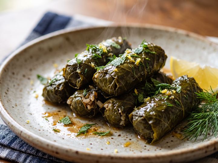 Stuffed Grape Leaves (Dolmas)