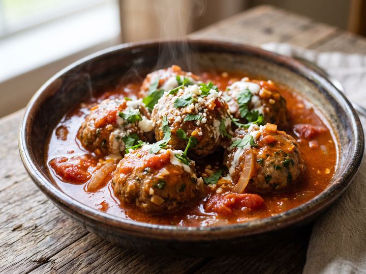 Albóndigas en Chipotle