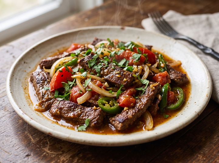 Bistec a la Mexicana