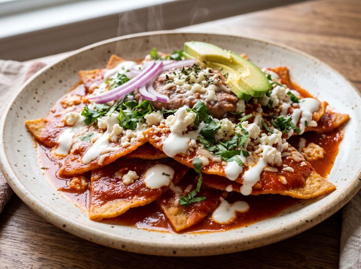 Chilaquiles Rojos