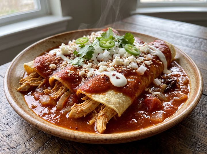 Enchiladas Rojas