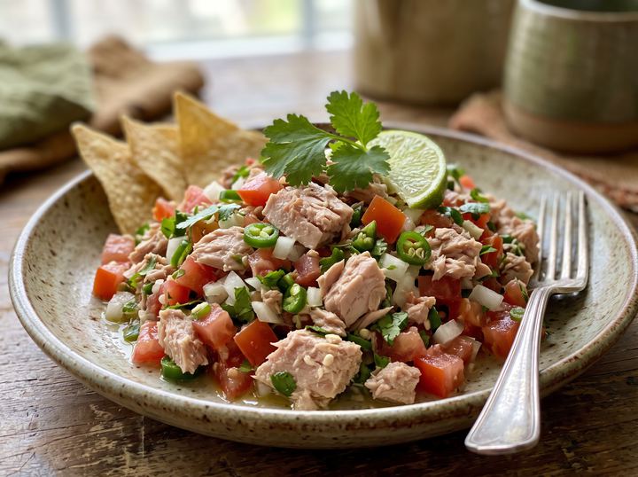 Ensalada de Atún a la Mexicana
