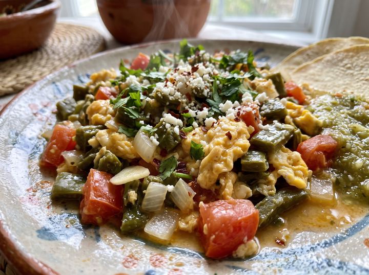 Nopales con Huevo