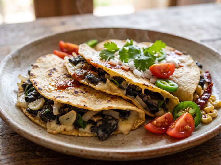 Quesadillas de Huitlacoche