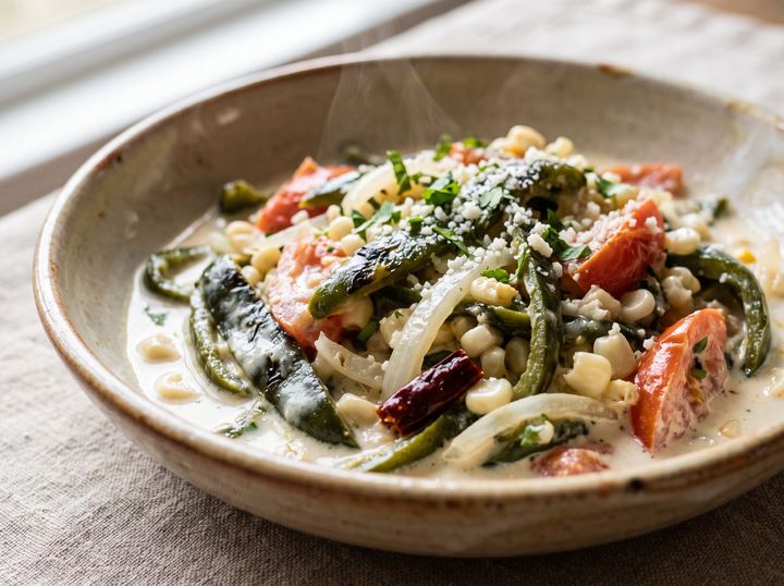 Rajas con Crema