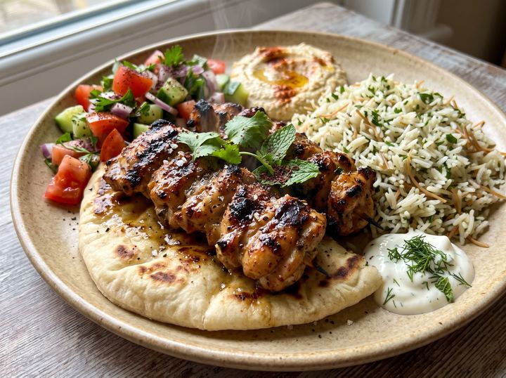 Chicken Kebab Plate