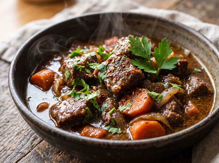 Middle Eastern Beef Pot