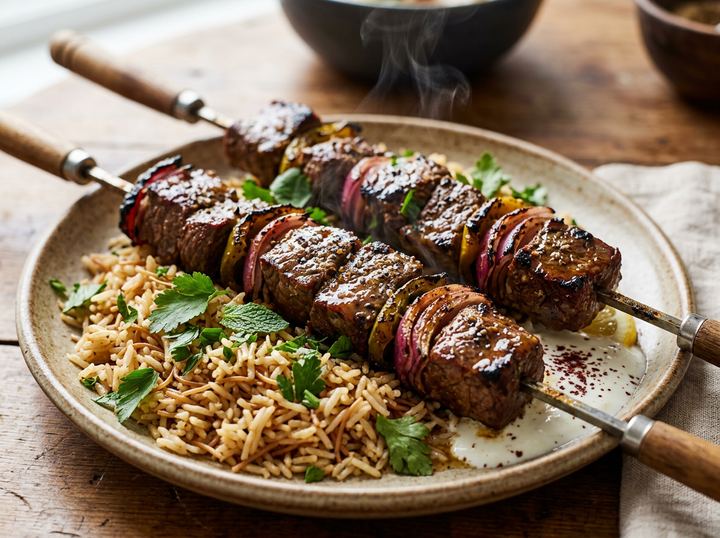 Middle Eastern Beef Skewers 2