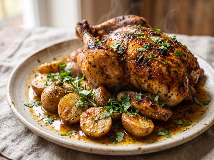 Middle Eastern Chicken Roast