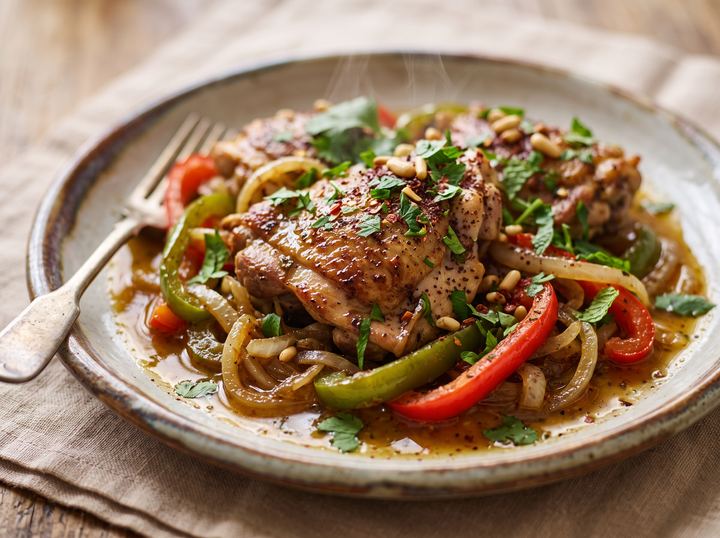 Middle Eastern Chicken Sauté 2