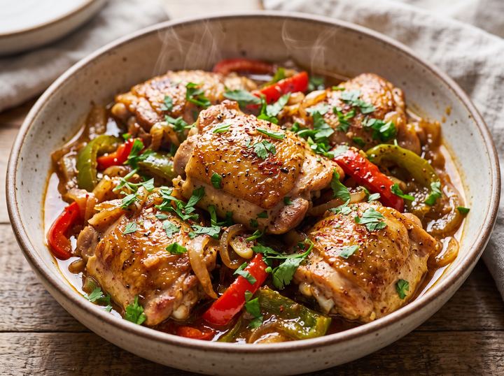 Middle Eastern Chicken Sauté