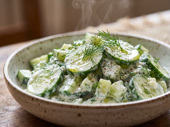 Middle Eastern Cucumber Salad 2