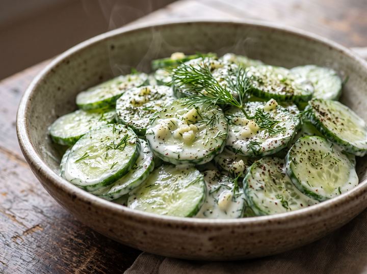 Middle Eastern Cucumber Salad