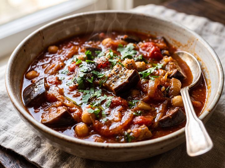 Middle Eastern Eggplant Stew 2