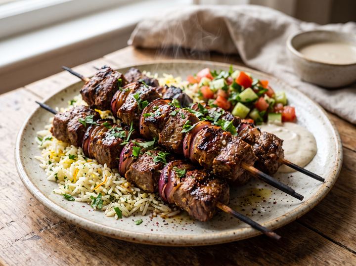 Middle Eastern Grilled Skewers 2