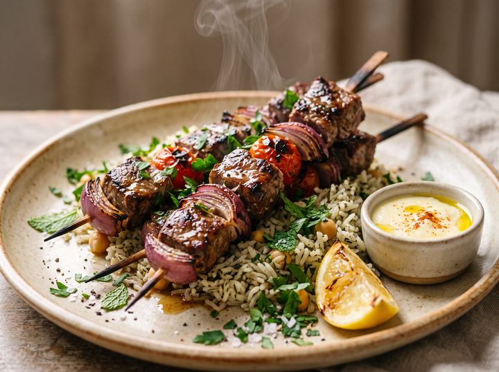 Middle Eastern Grilled Skewers 3