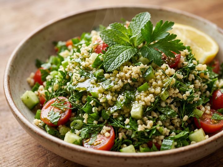 Middle Eastern Herb Salad 2