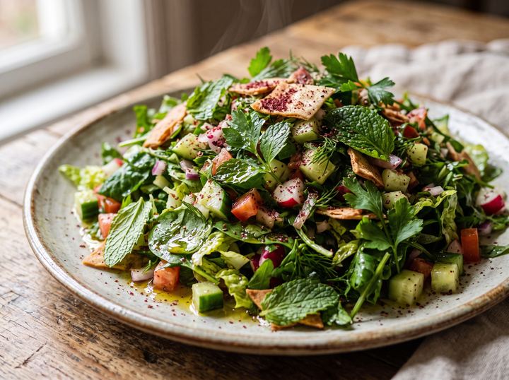 Middle Eastern Herb Salad 3