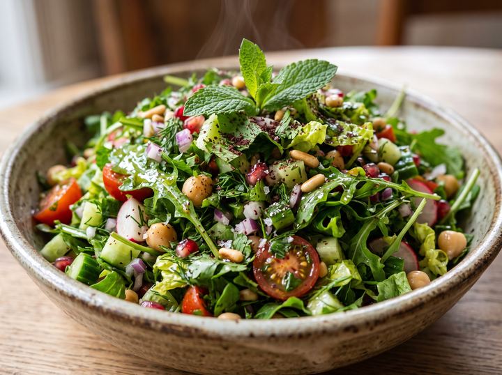Middle Eastern Herb Salad