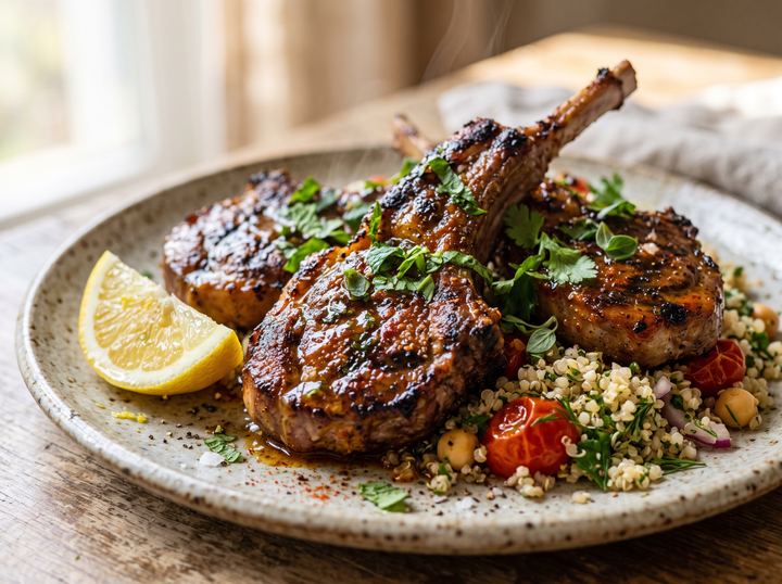 Middle Eastern Lamb Chops 3
