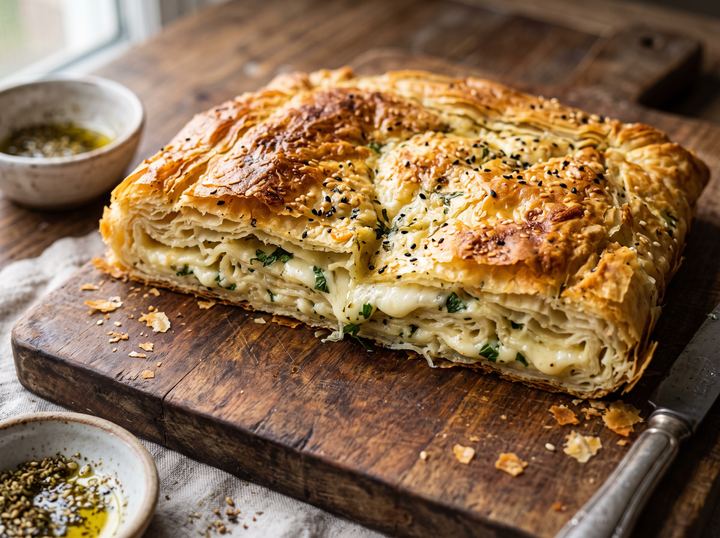 Middle Eastern Layered Pie