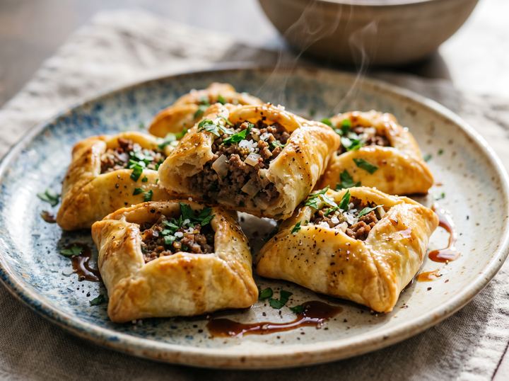 Middle Eastern Meat Pastry Bites 3
