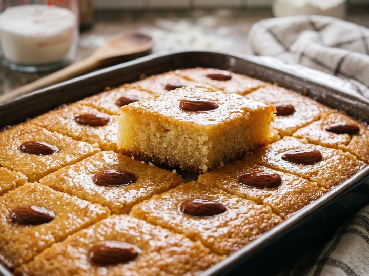 Middle Eastern Sweet Syrup Cake 2