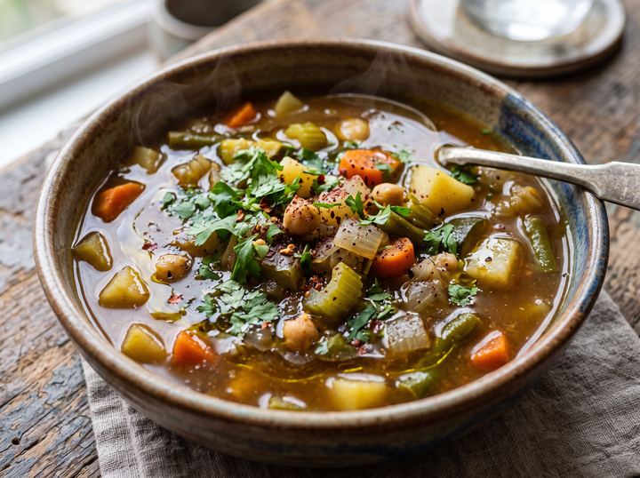 Middle Eastern Vegetable Soup 3